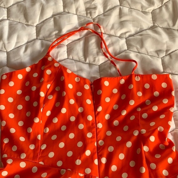 Orange polka dot top - Picture 4 of 5